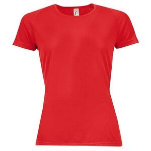 SOLS Womens/Ladies Sporty  T-Shirt / Red